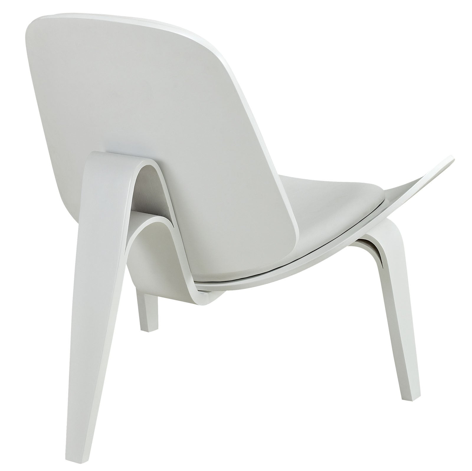 Ark Lounge Chair White White