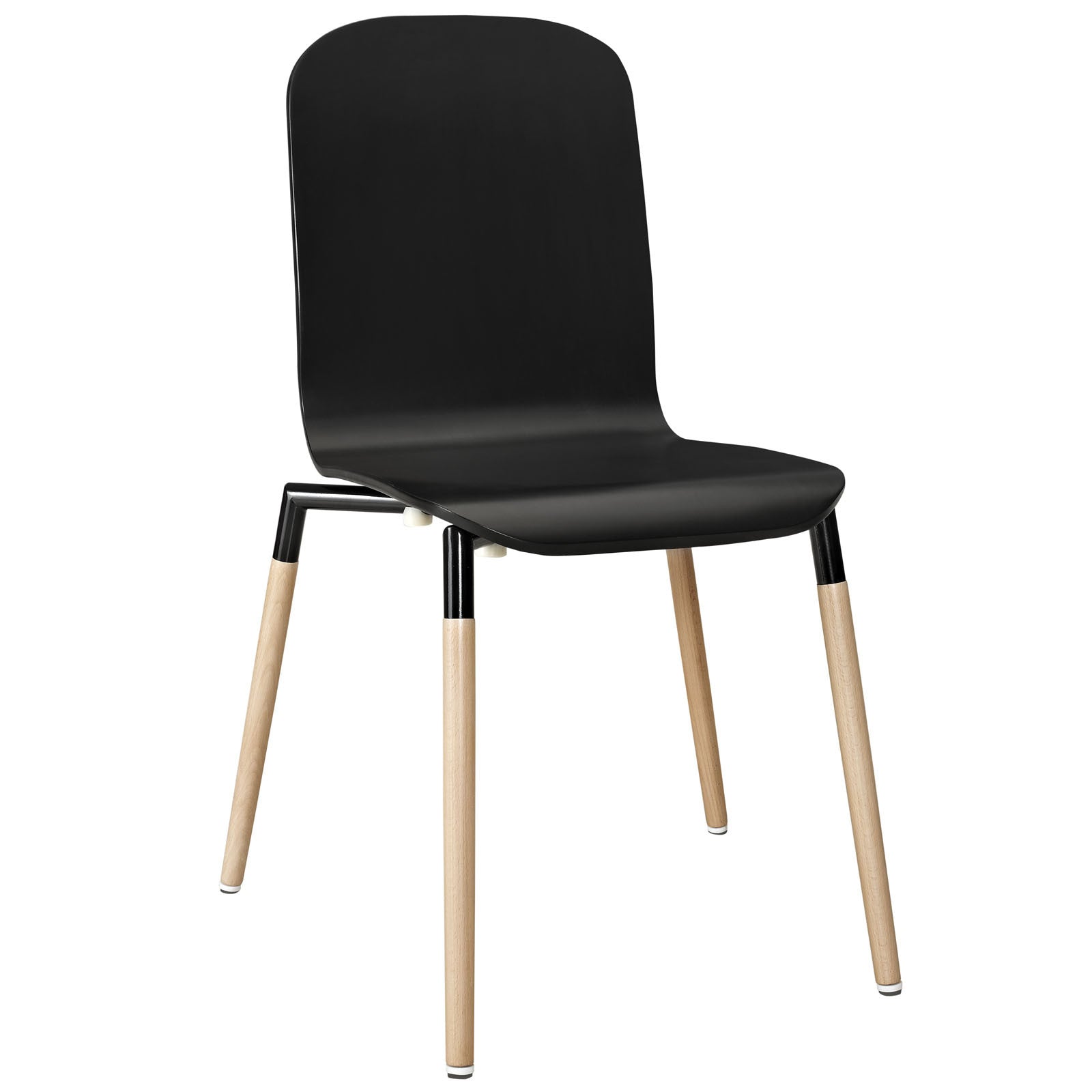 Sabin Wood Chair Black
