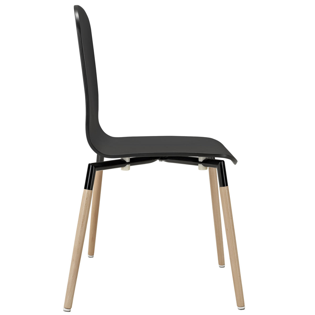 Sabin Wood Chair Black