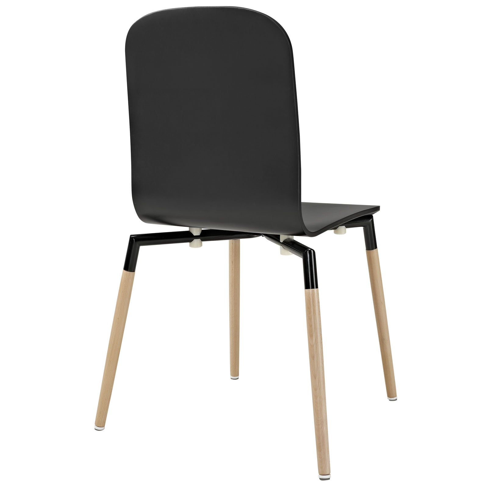 Sabin Wood Chair Black