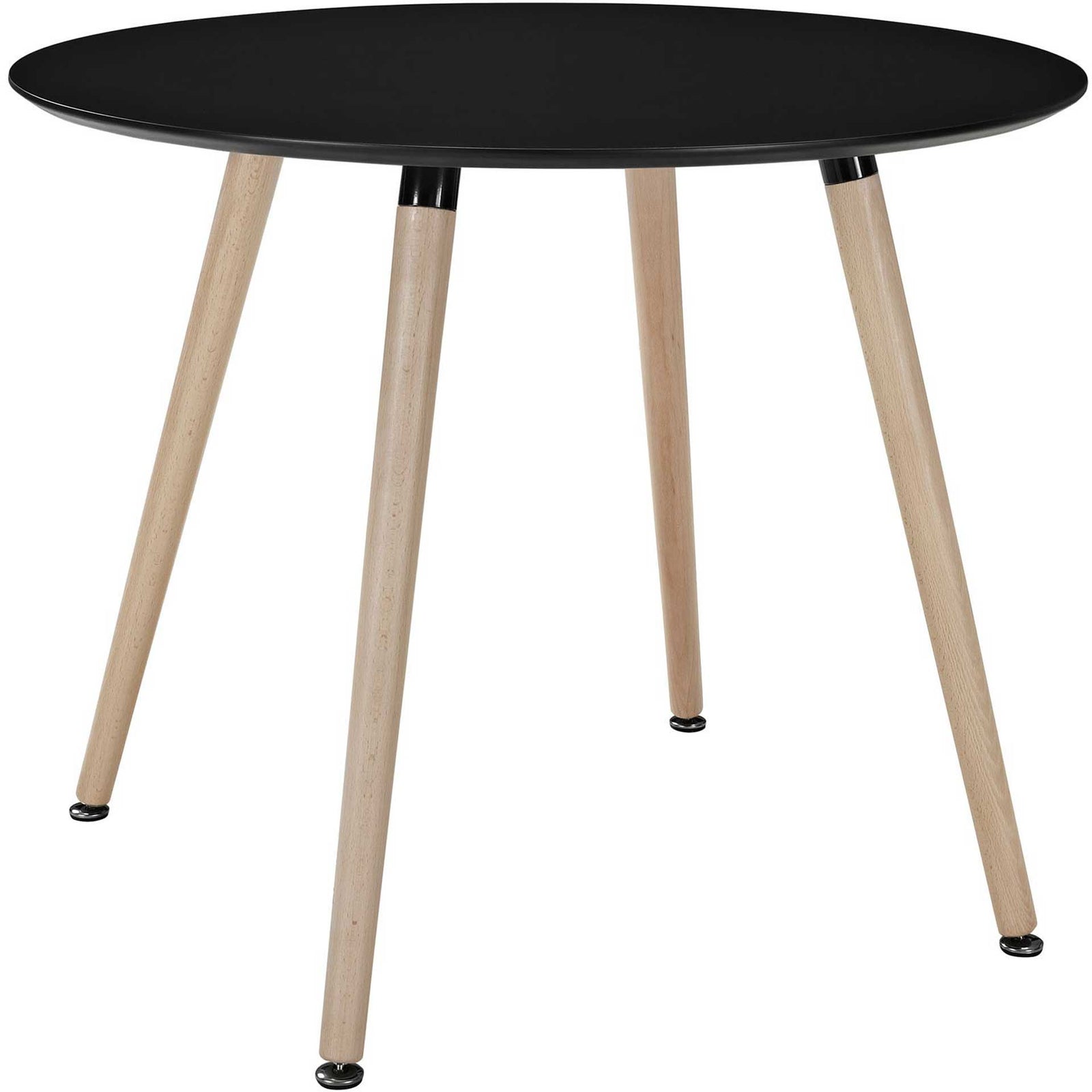Tacey Circular Dining Table Black