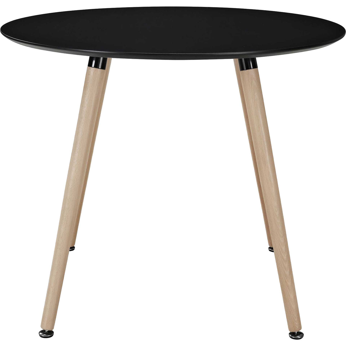 Tacey Circular Dining Table Black