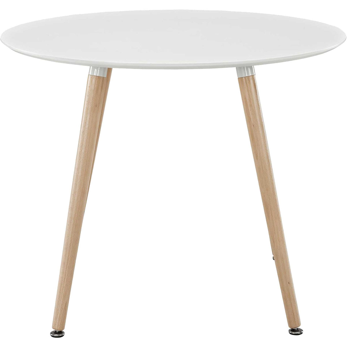 Tacey Circular Dining Table White