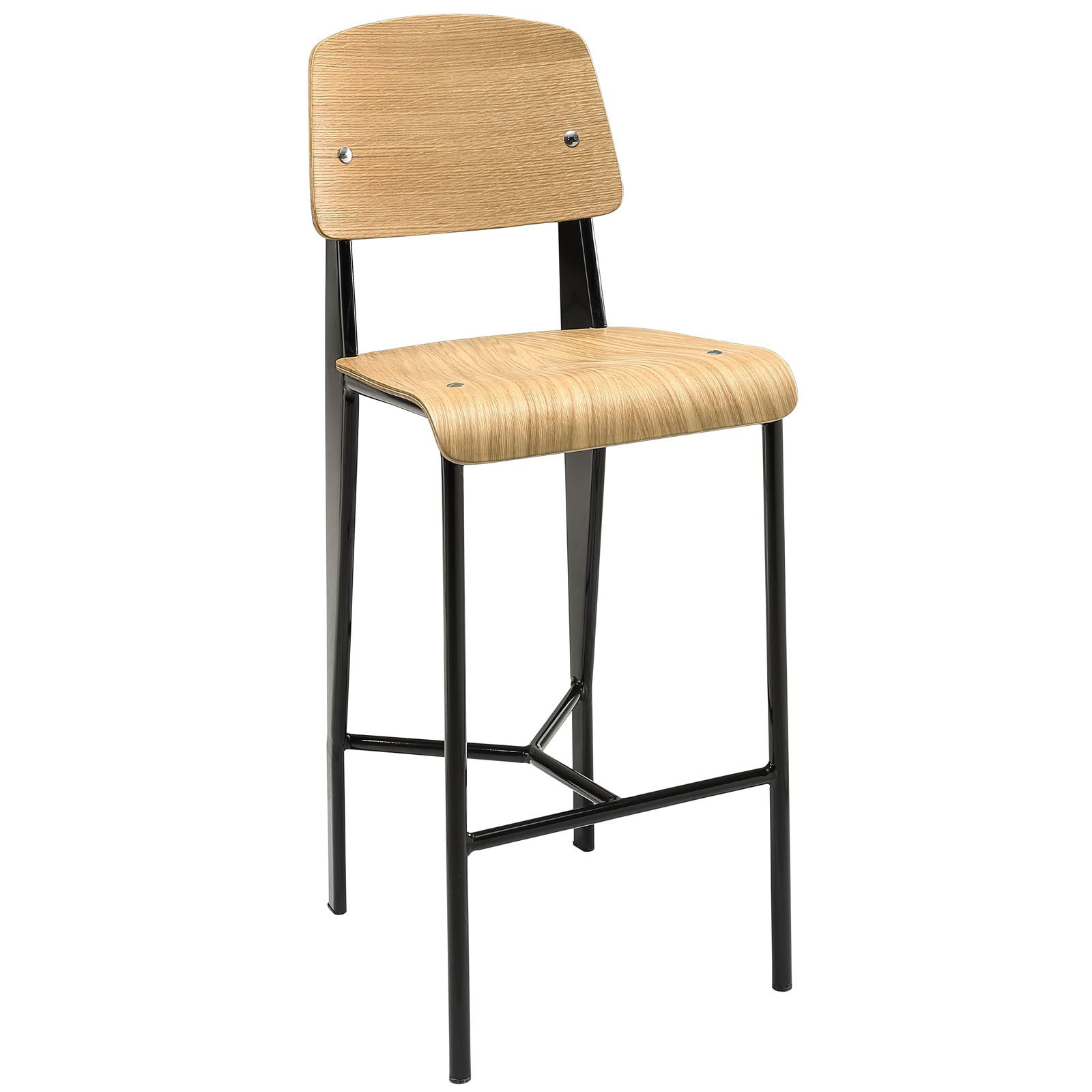Calypso Counter Stool Natural Black