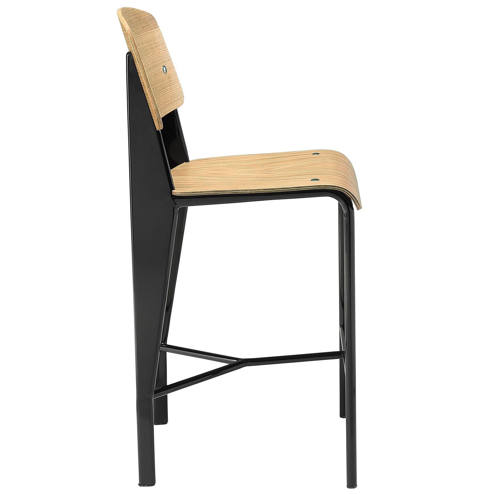 Calypso Counter Stool Natural Black