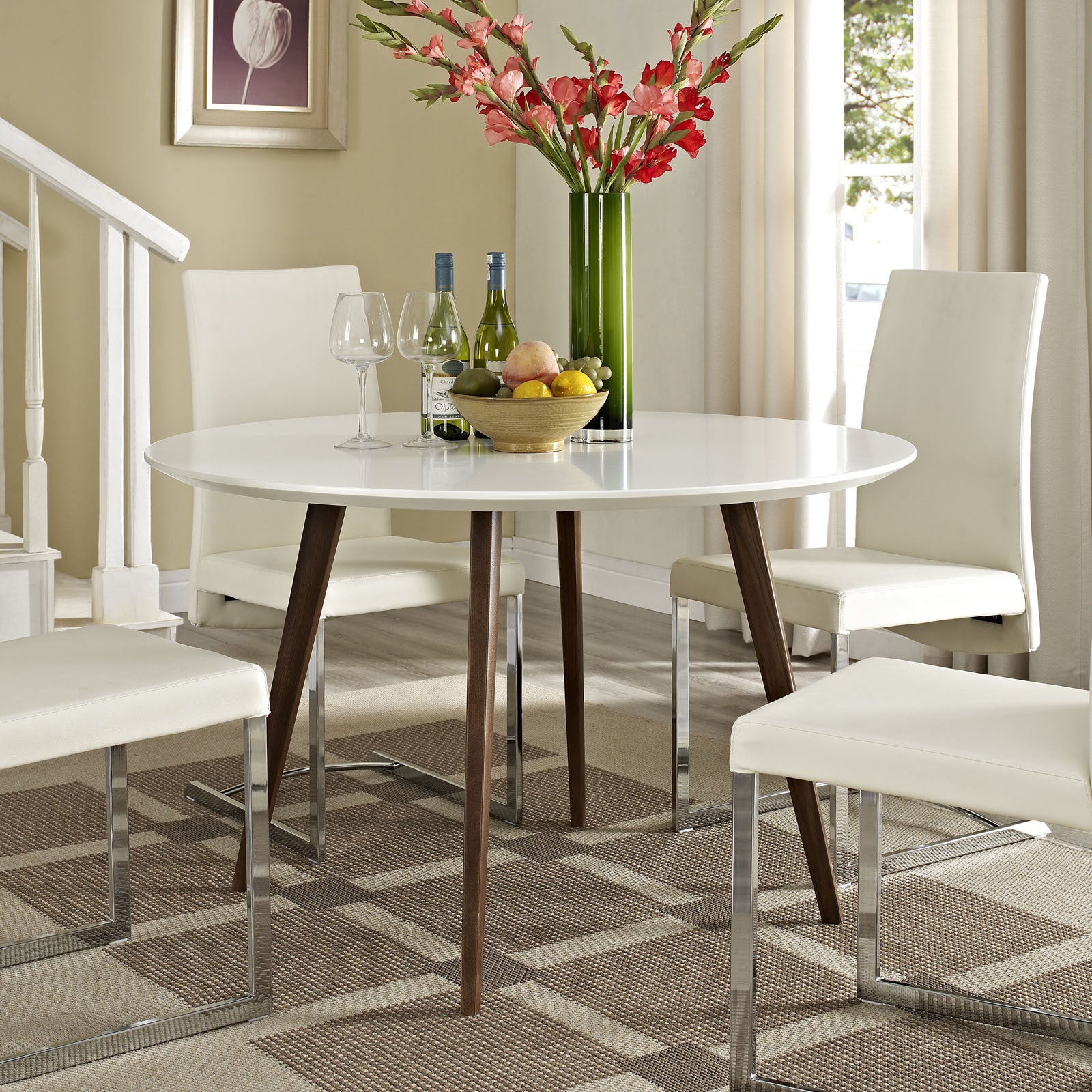 Carmel Dining Table White