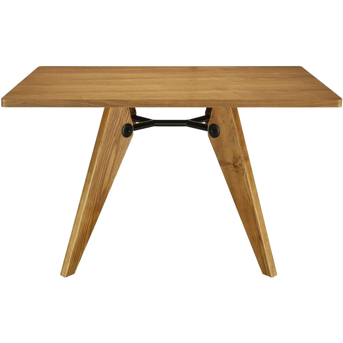Landa Wood Dining Table Walnut