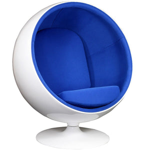 Keane Lounge Chair Blue