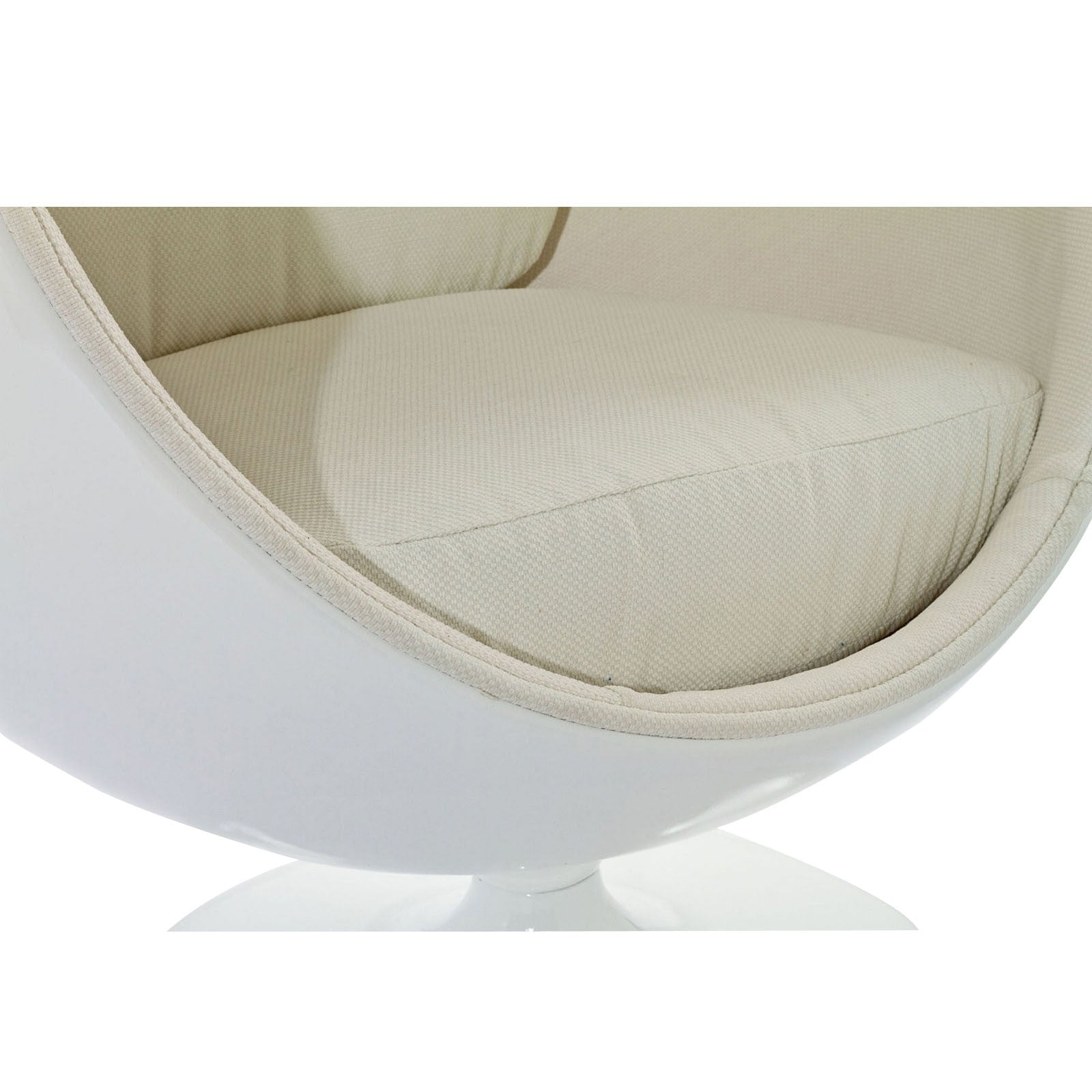 Keane Lounge Chair White
