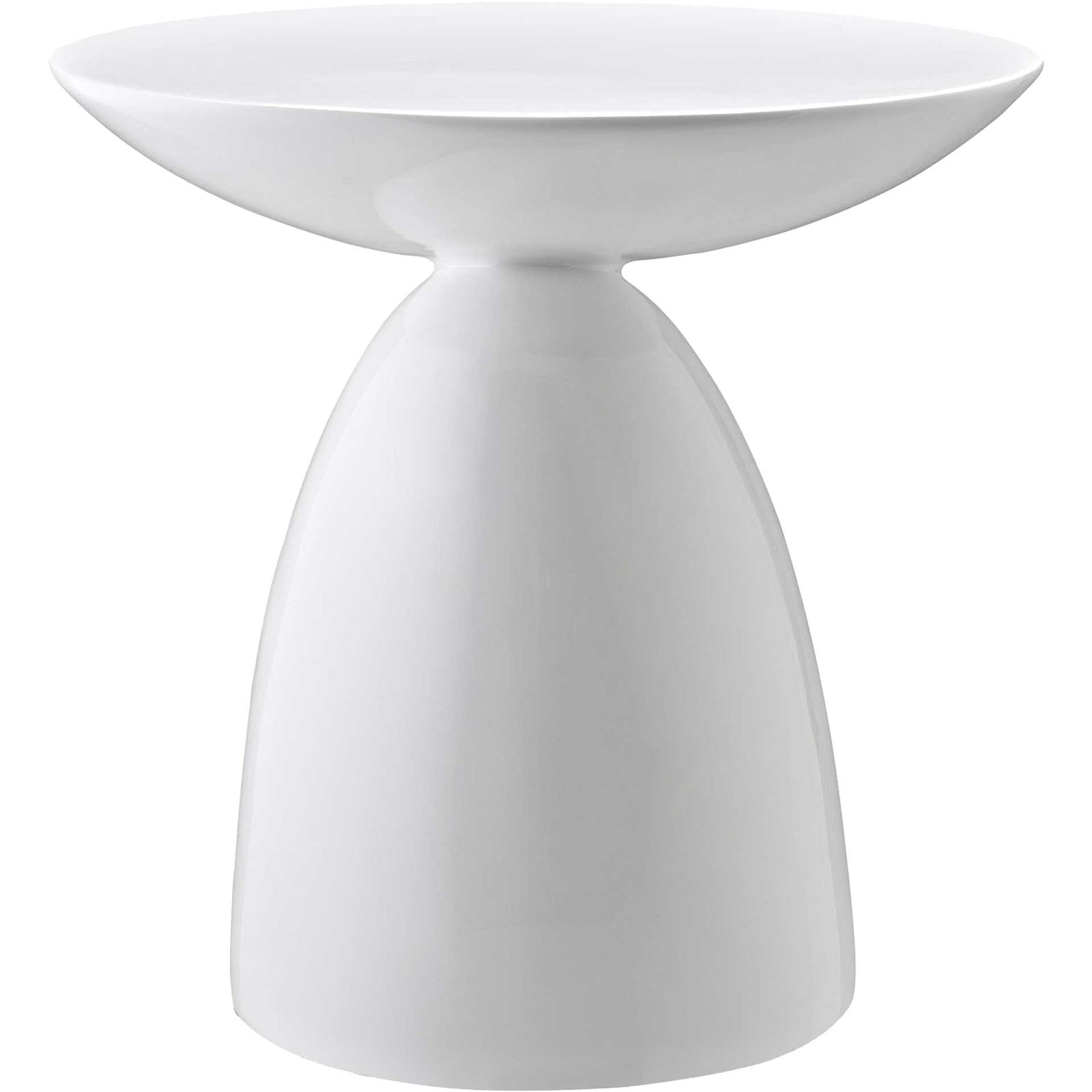 Flux Side Table White