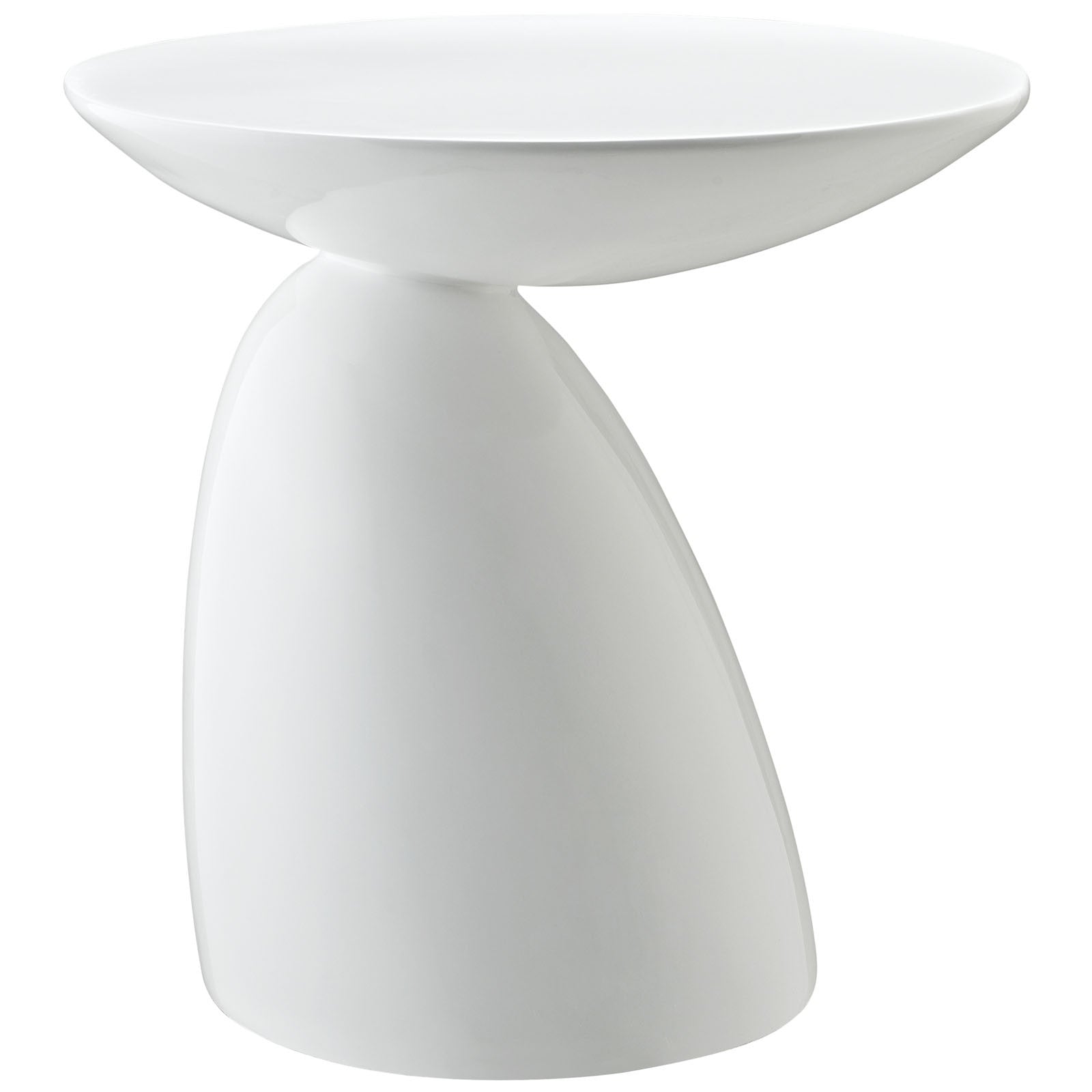Flux Side Table White