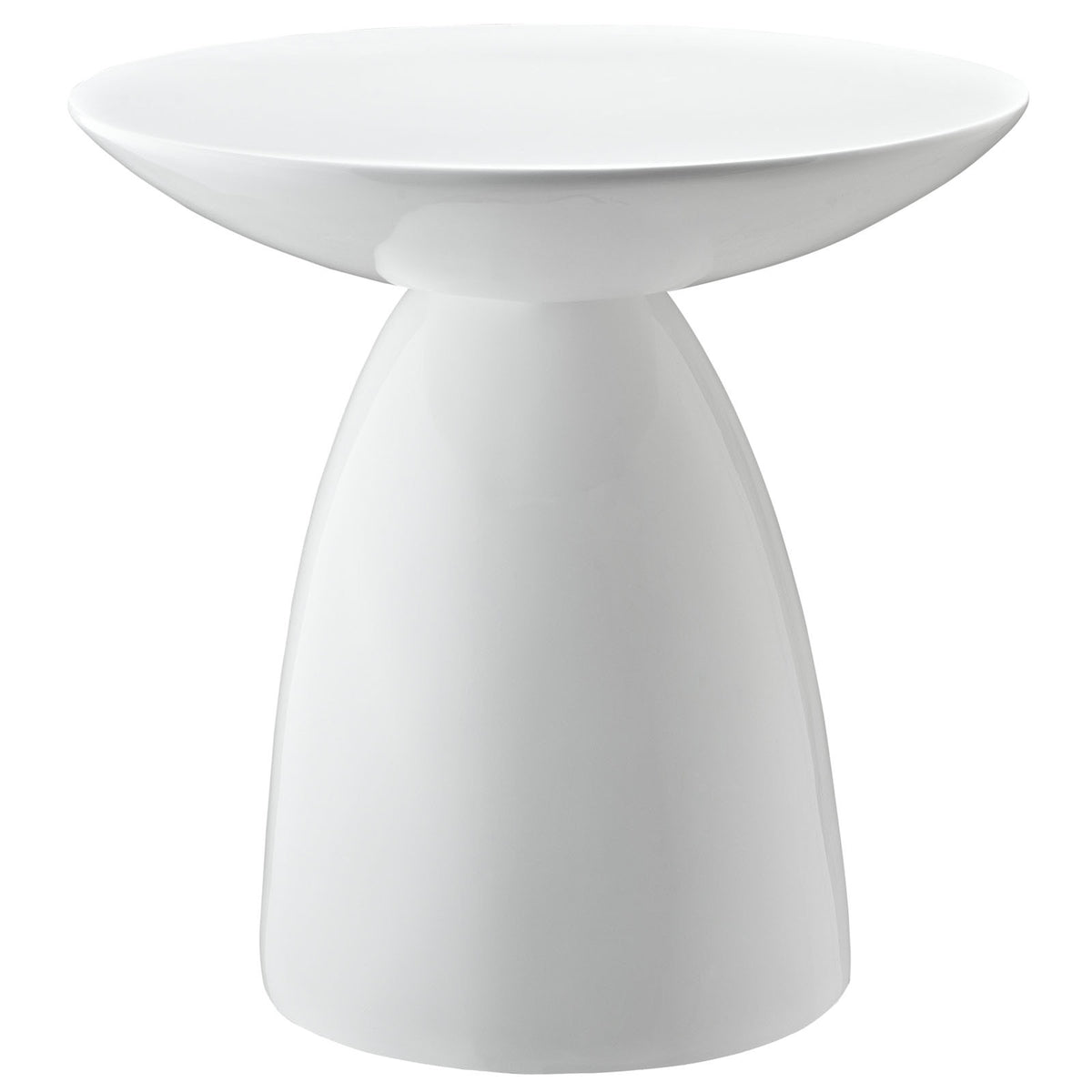 Flux Side Table White