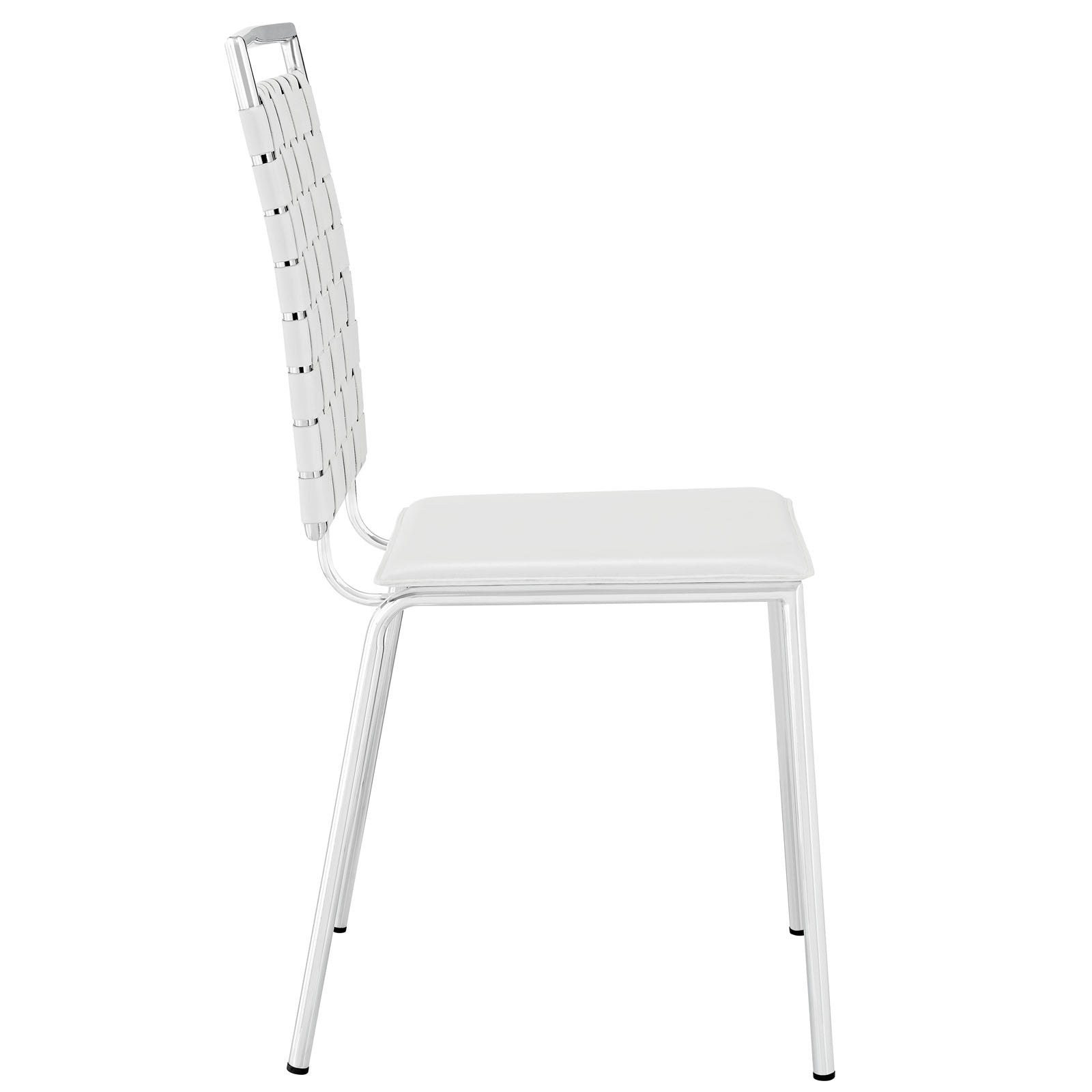 Fusion Dining Side Chair White