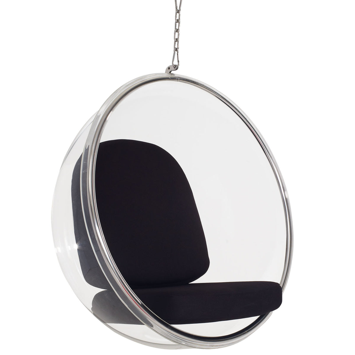 Rata Lounge Chair Black