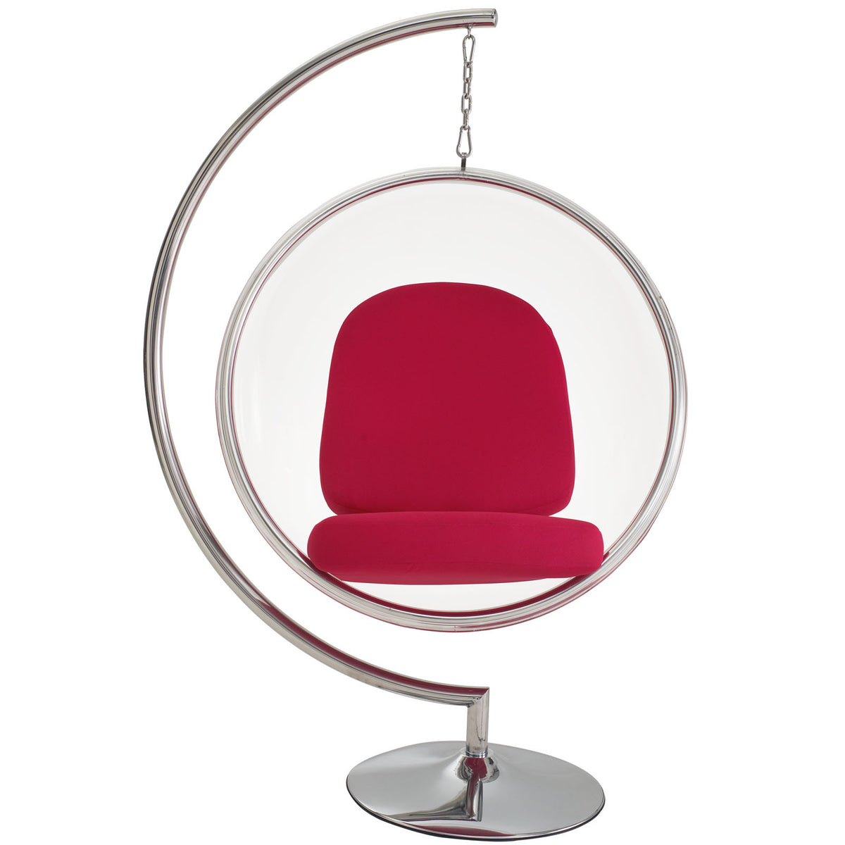 Rata Lounge Chair Red