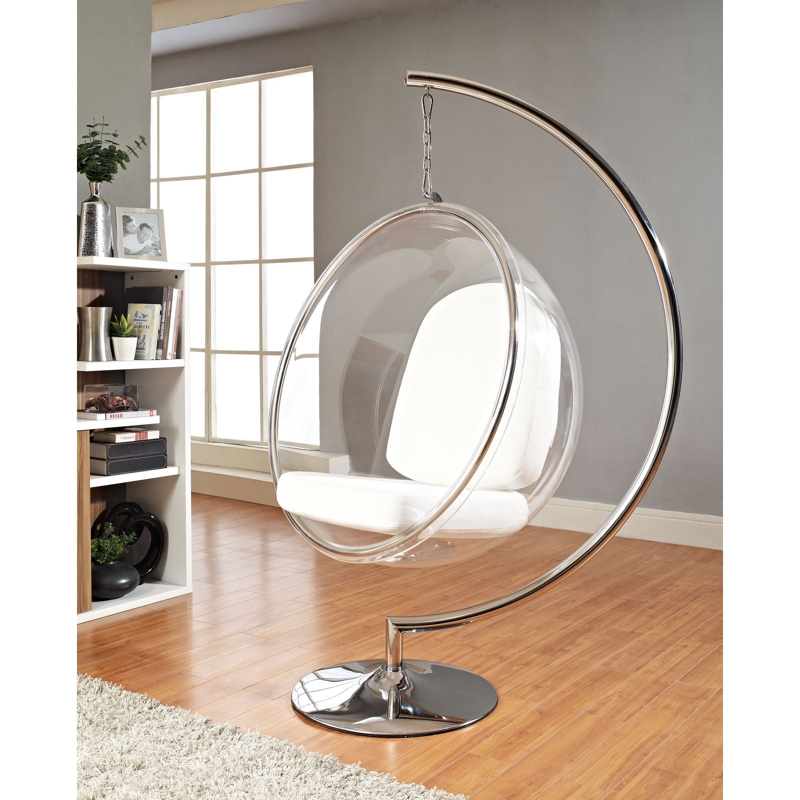 Rata Lounge Chair White