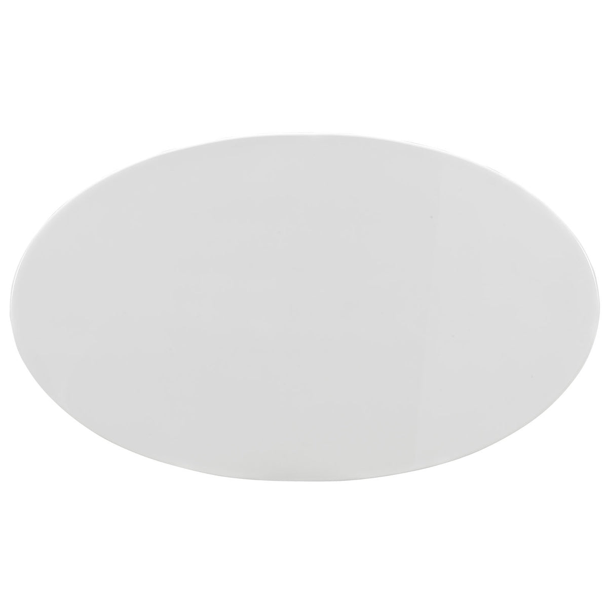 Lore Oval Dining Table White