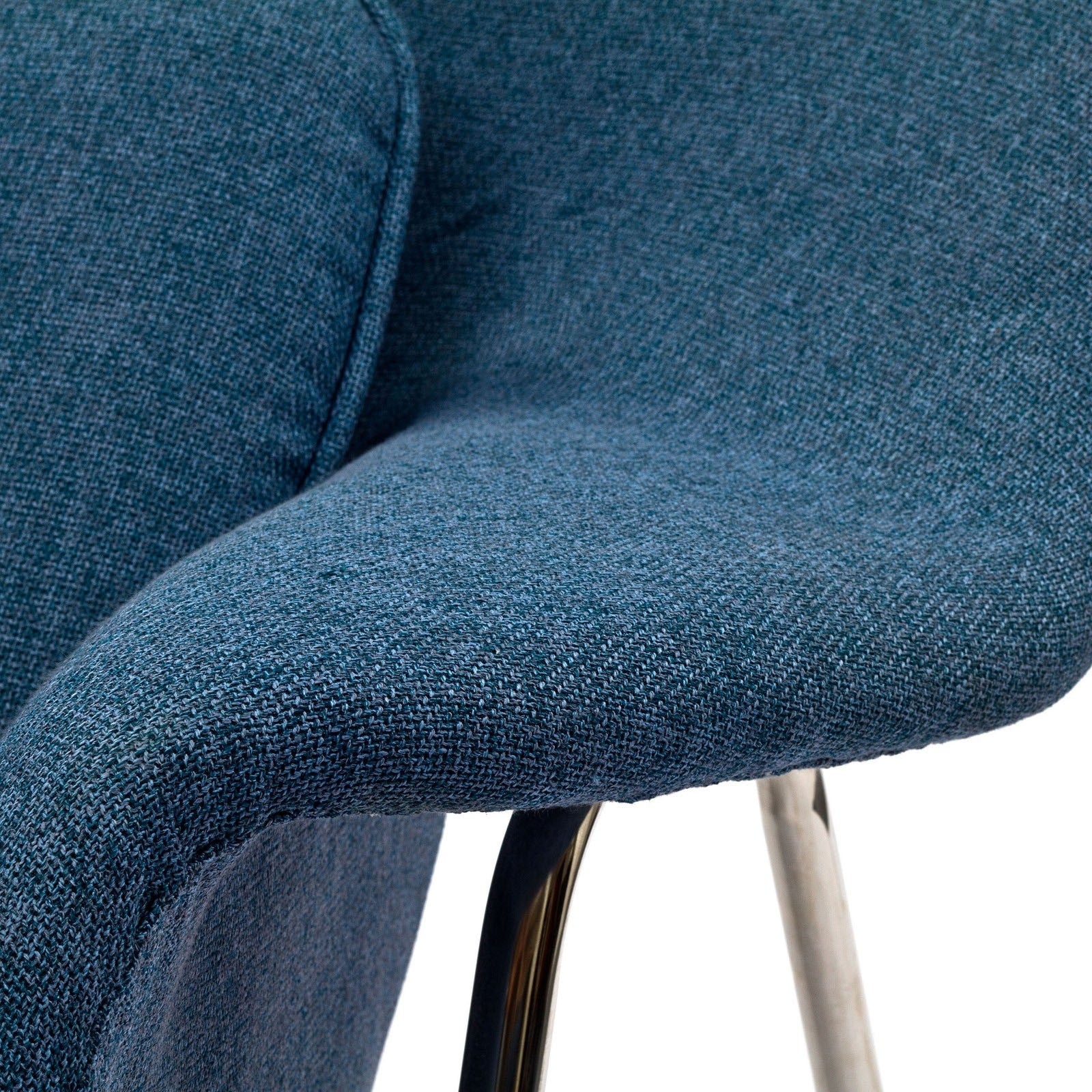 Wander Lounge Chair Blue Tweed