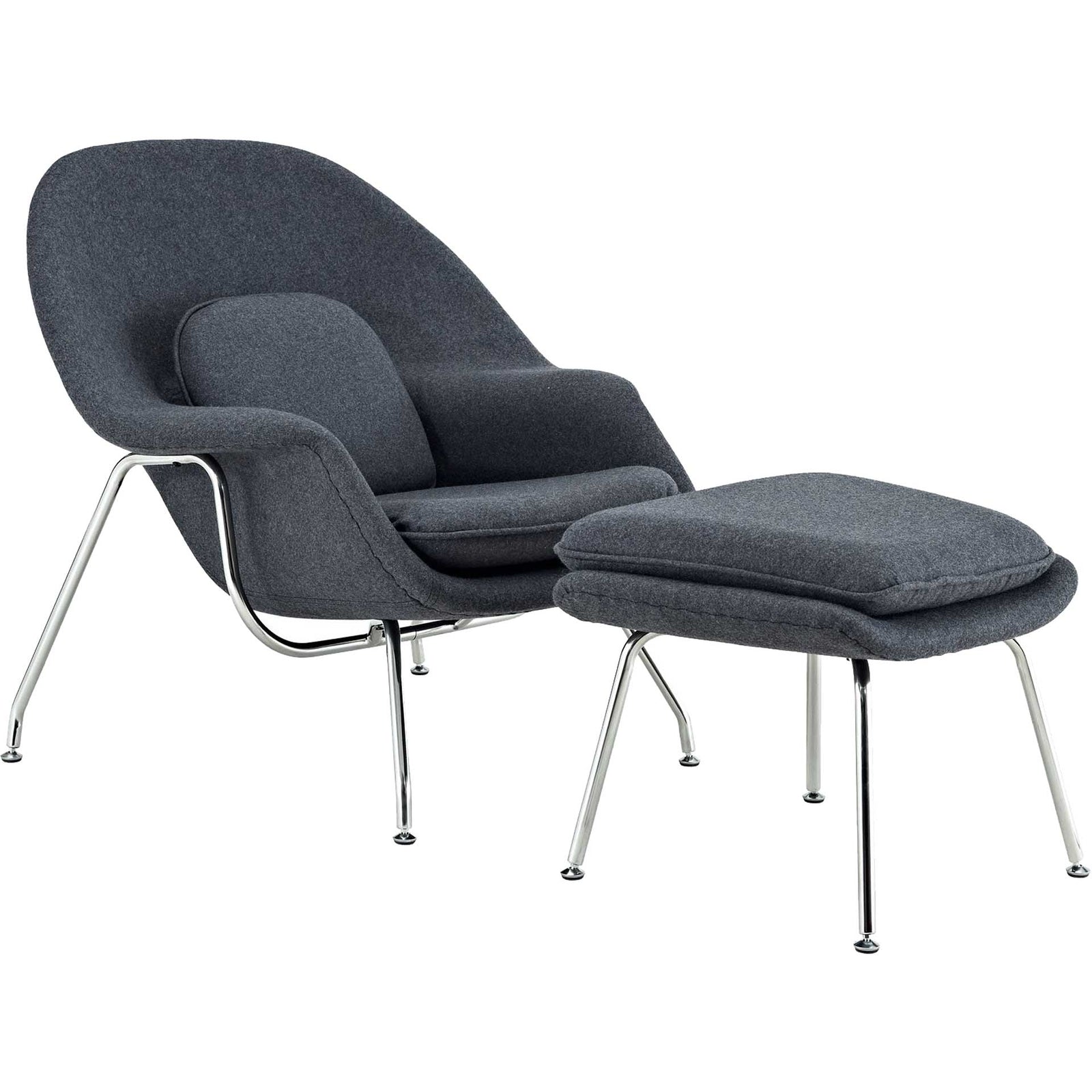 Wander Lounge Chair Dark Gray