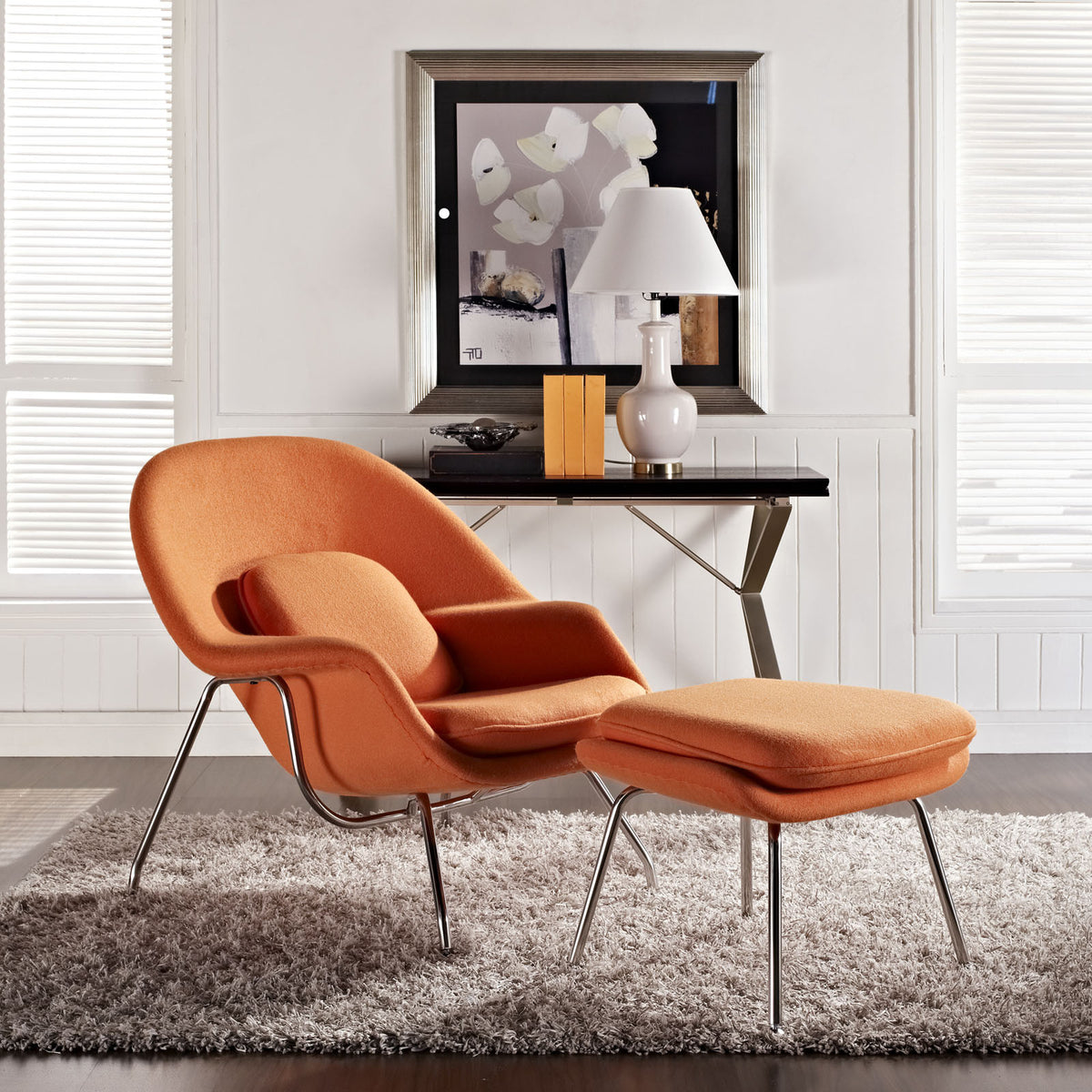 Wander Lounge Chair Orange