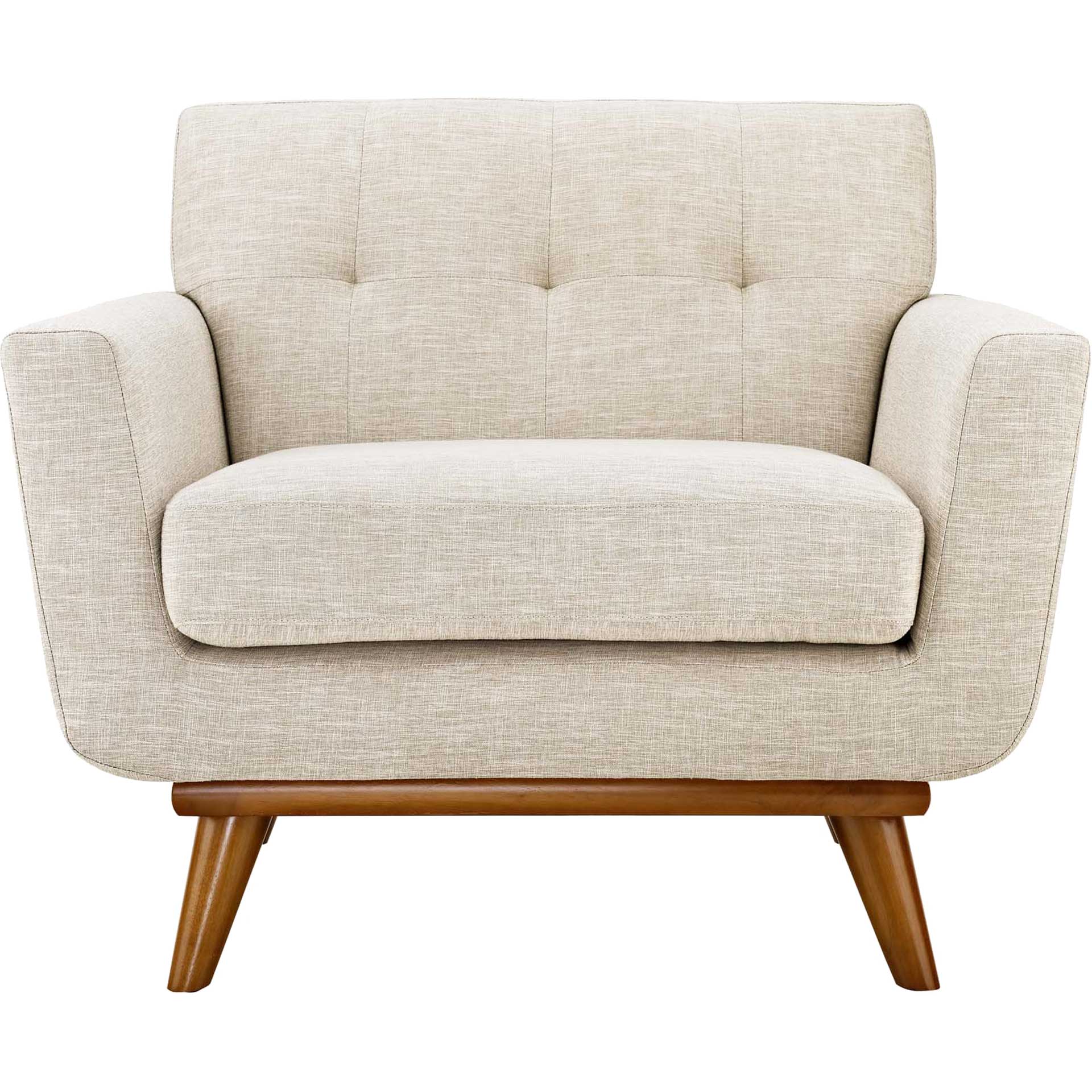 Emory Upholstered Armchair Beige