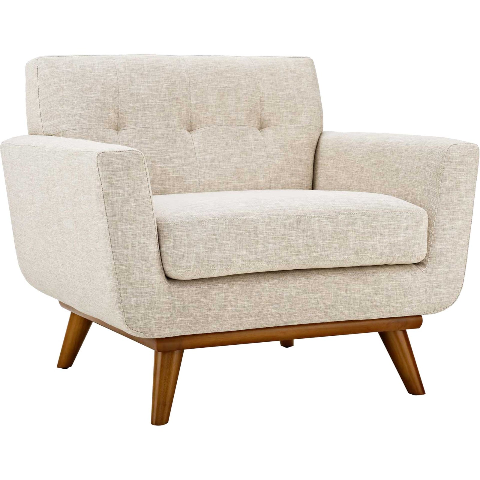 Emory Upholstered Armchair Beige