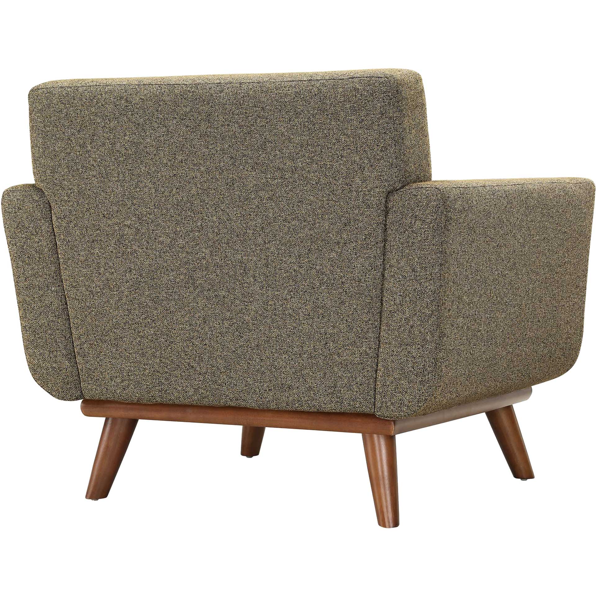 Emory Upholstered Armchair Oatmeal Tweed