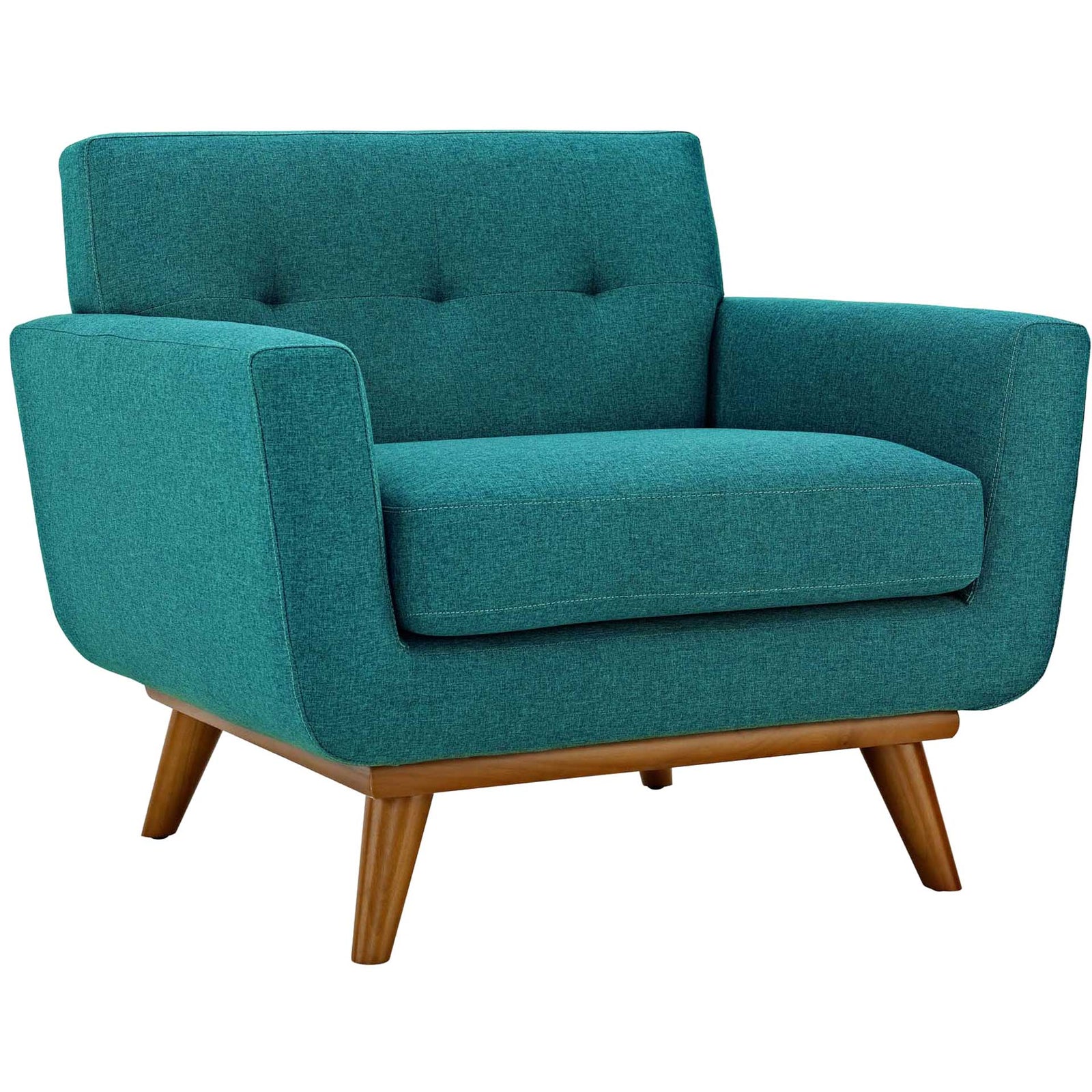 Emory Upholstered Armchair Teal