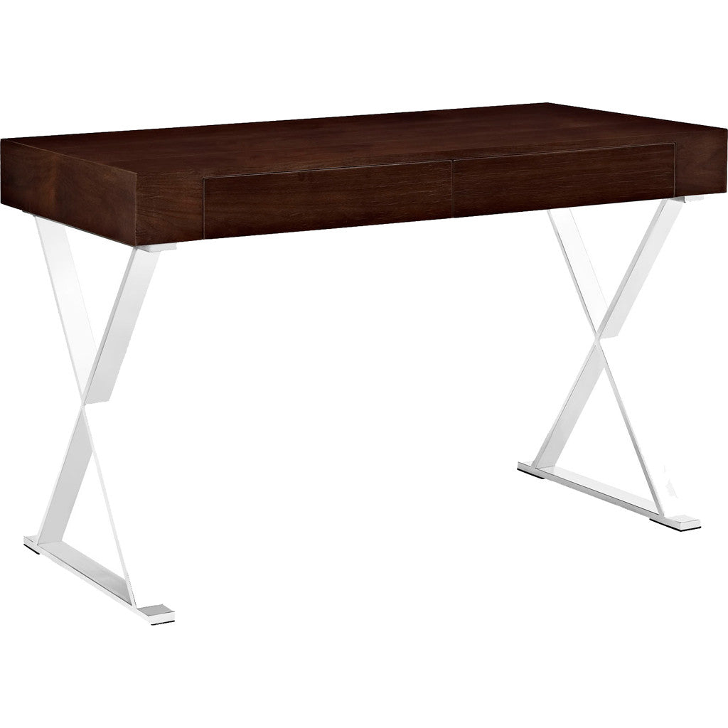 Section Office Desk Walnut