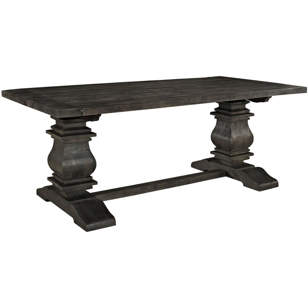 Clement Wood Dining Table Black - Froy.com