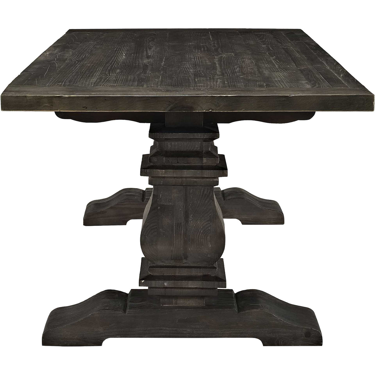 Clement Wood Dining Table Black