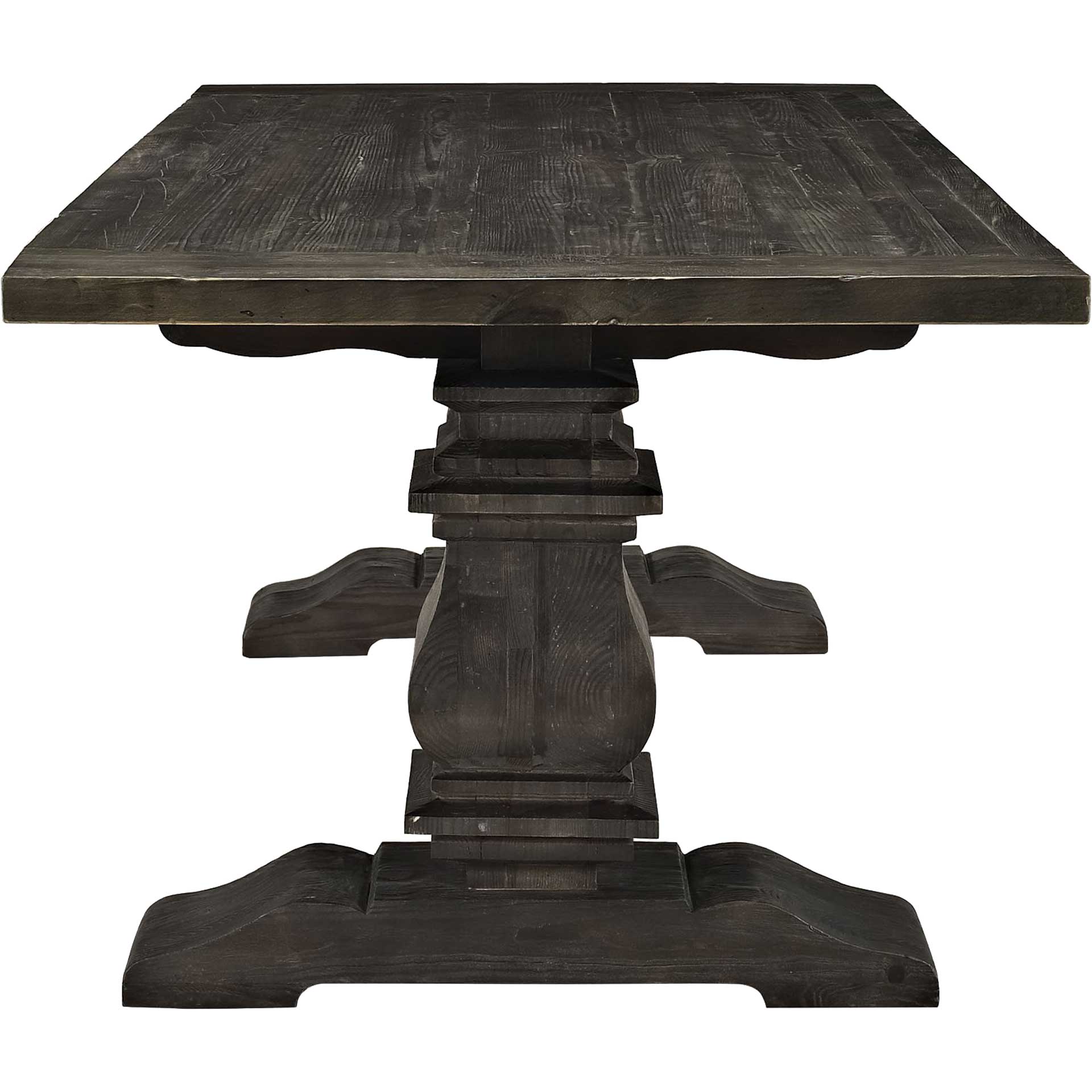 Clement Wood Dining Table Black