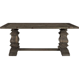 Clement Wood Dining Table Brown