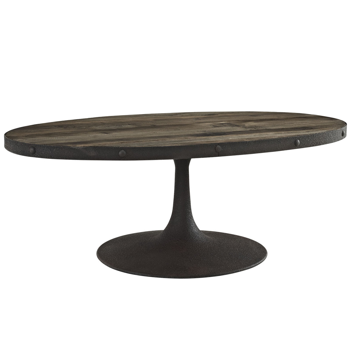 Drift Wood Top Coffee Table Brown