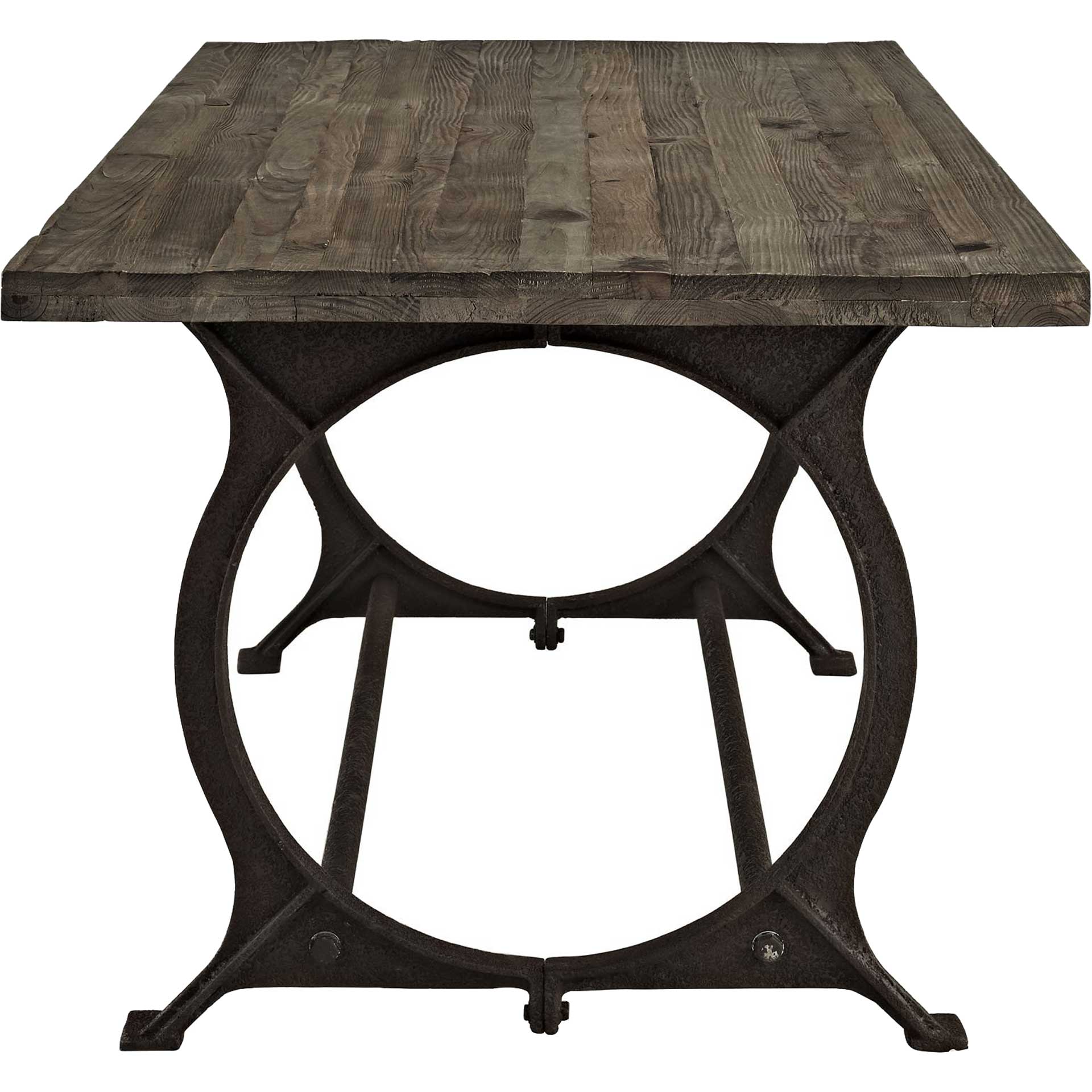 Entei Wood Top Dining Table Brown