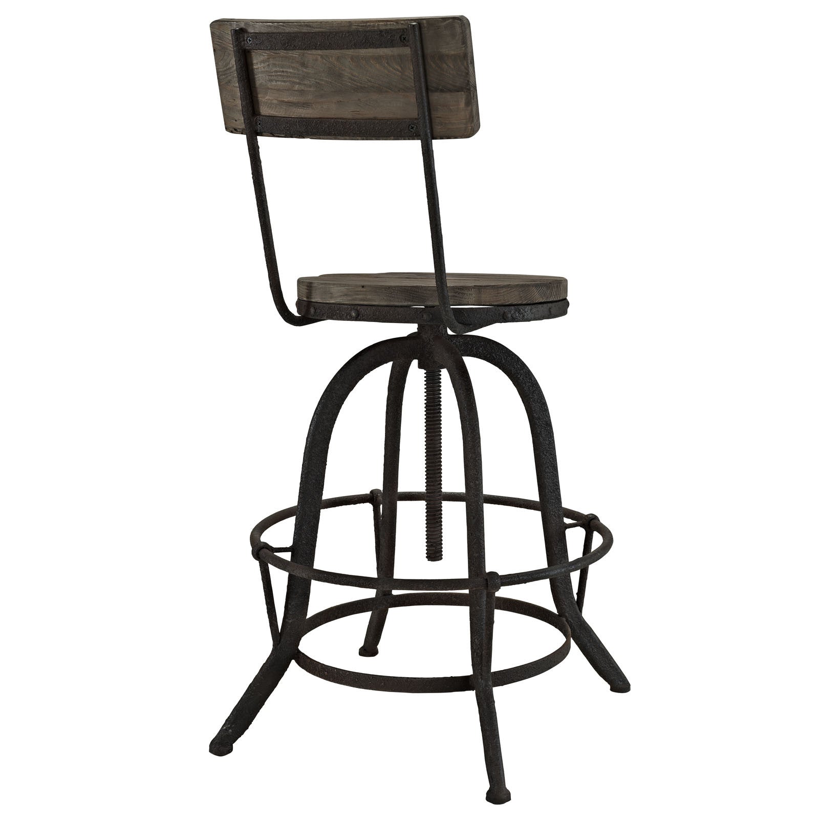 Palamas Wood Bar Stool Brown