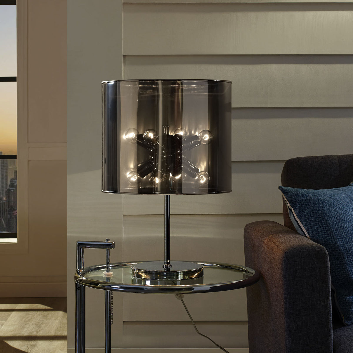 Ares Table Lamp Silver