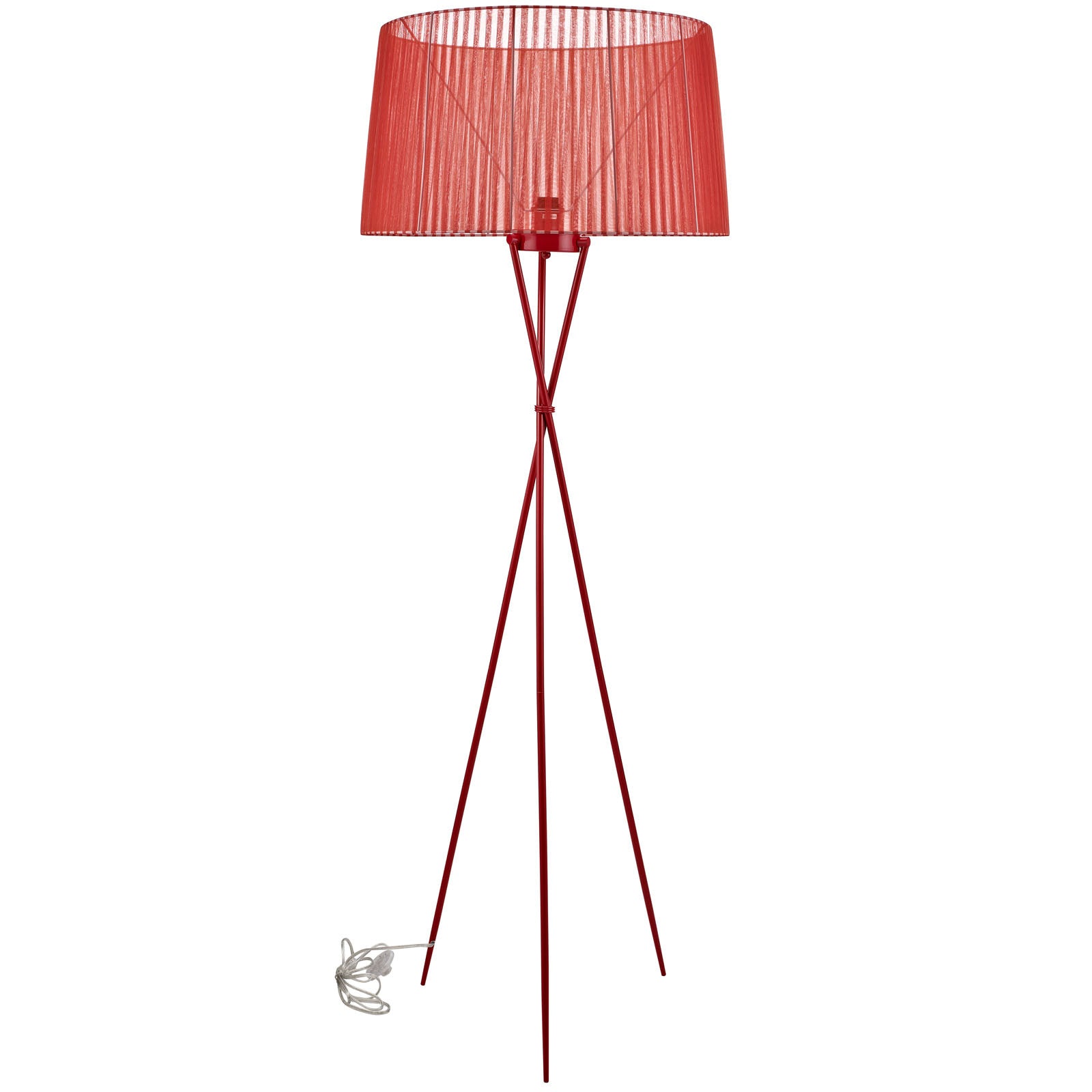 Twin Floor Lamp Red