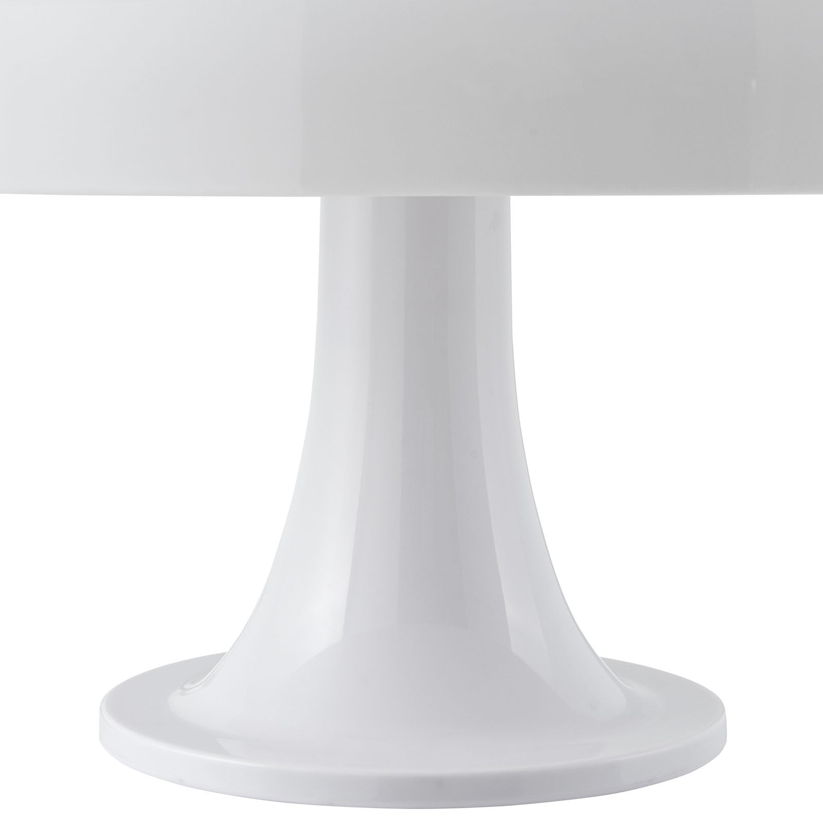 Plaza Acrylic Table Lamp White
