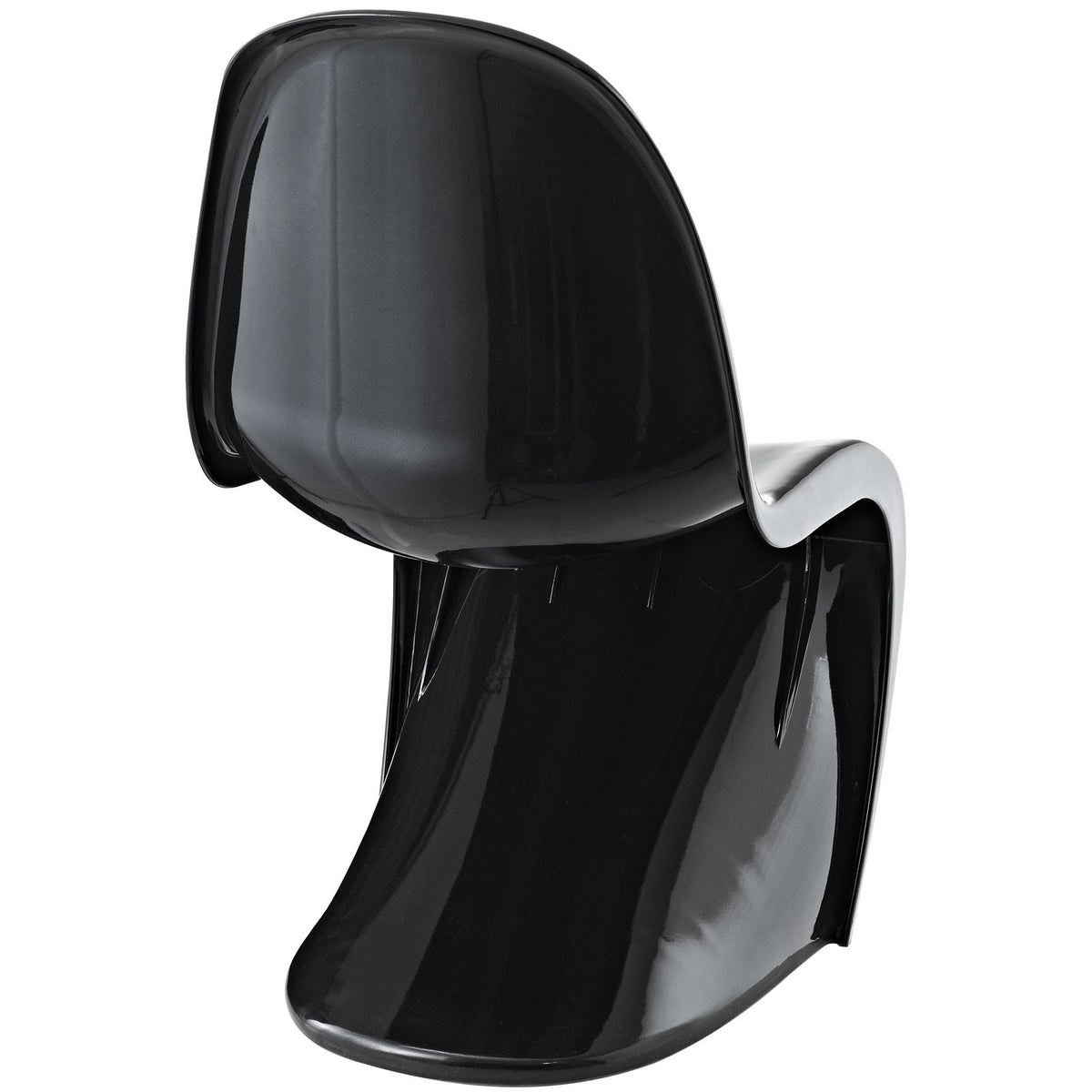 Slide Side Chair Black