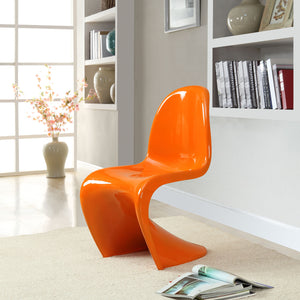 Slide Side Chair Orange