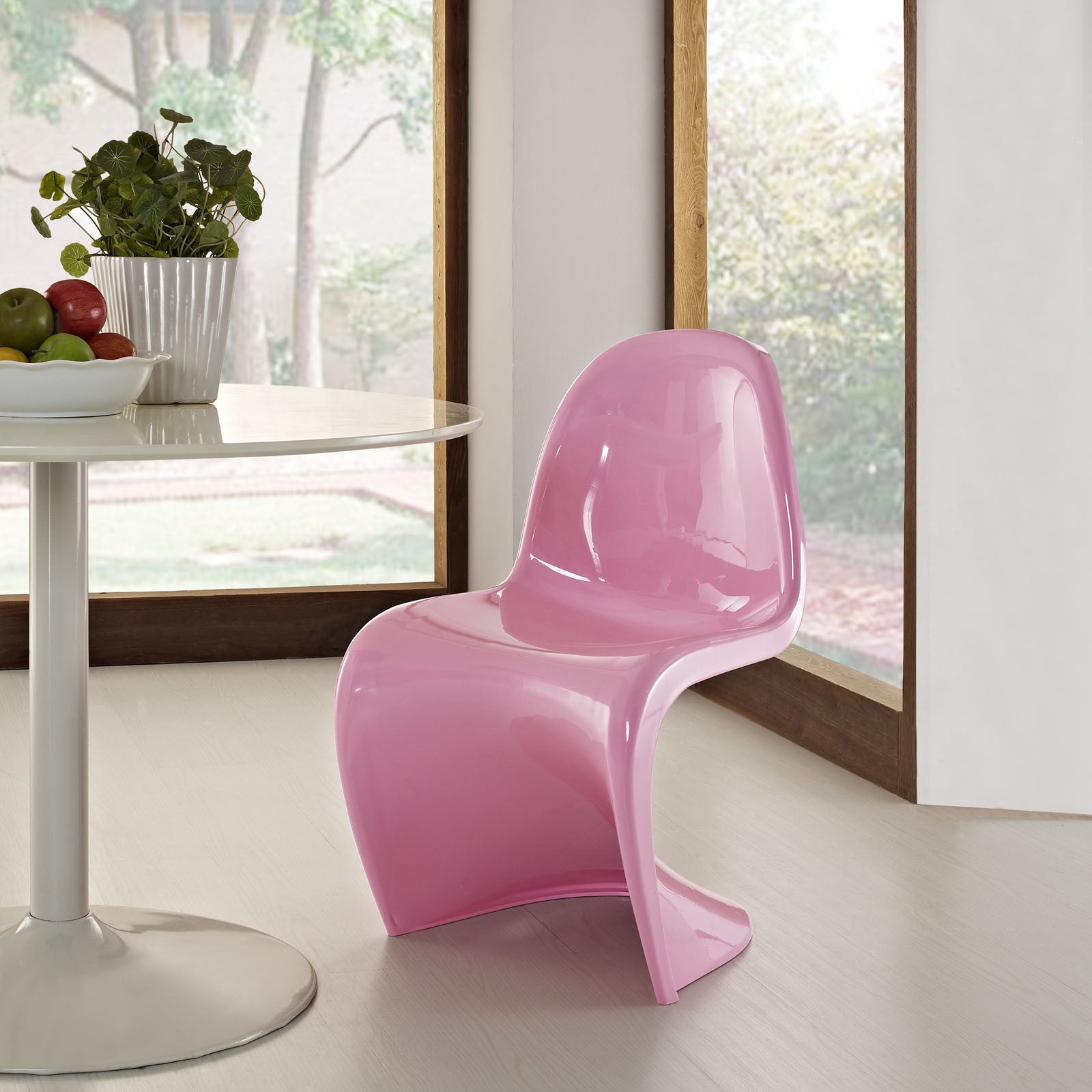 Slide Side Chair Pink