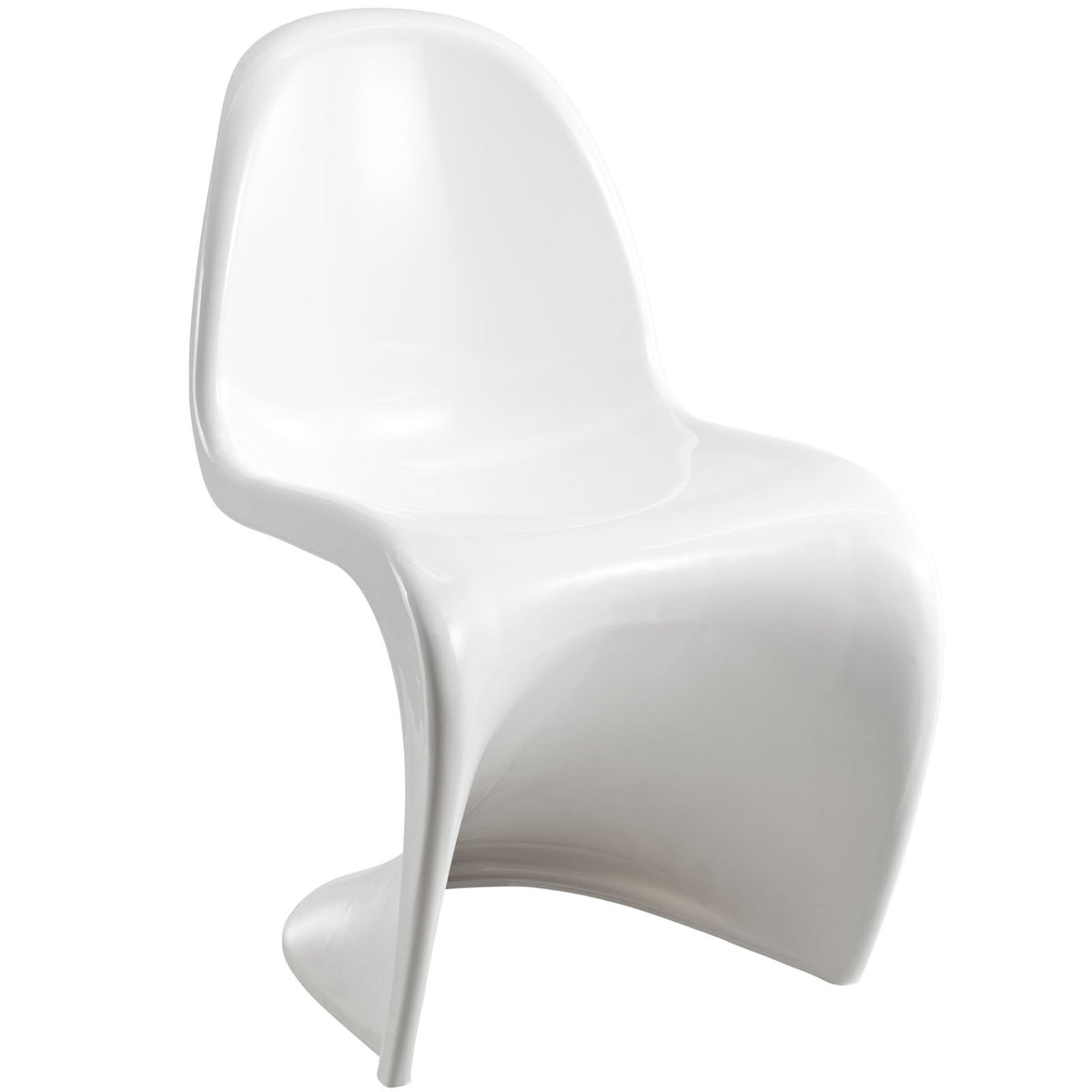 Slide Side Chair White