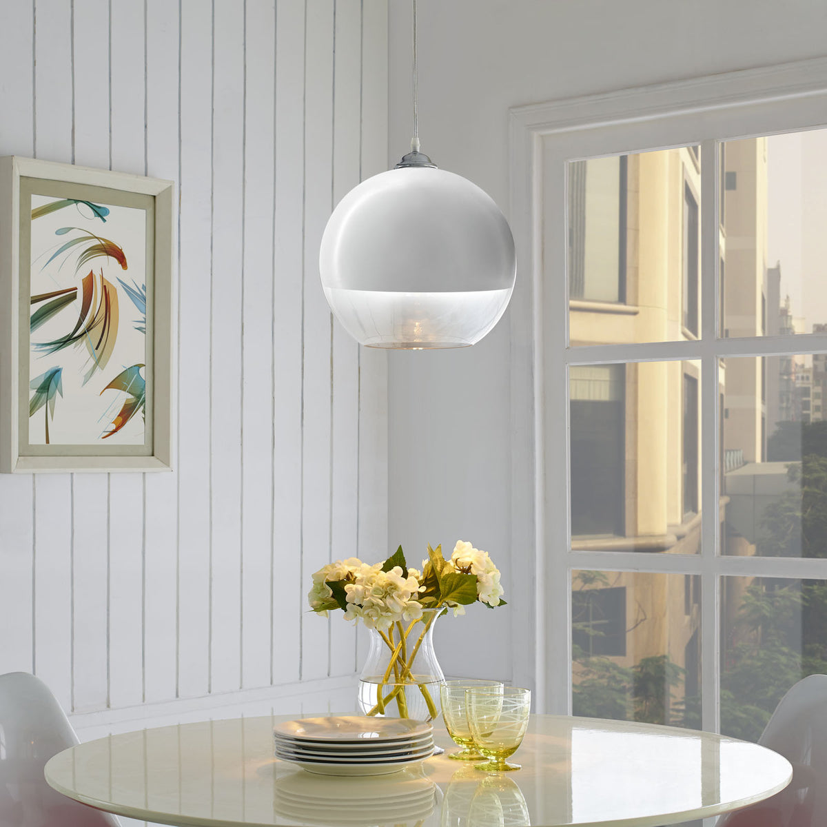 Day Pendant Light Clear