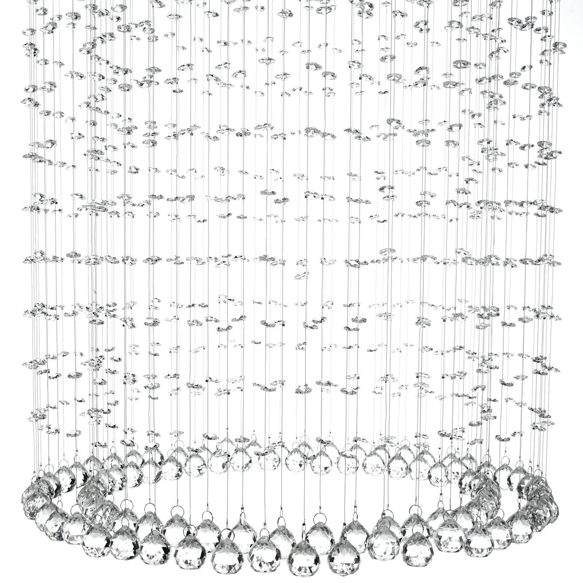 Gleam Chandelier White