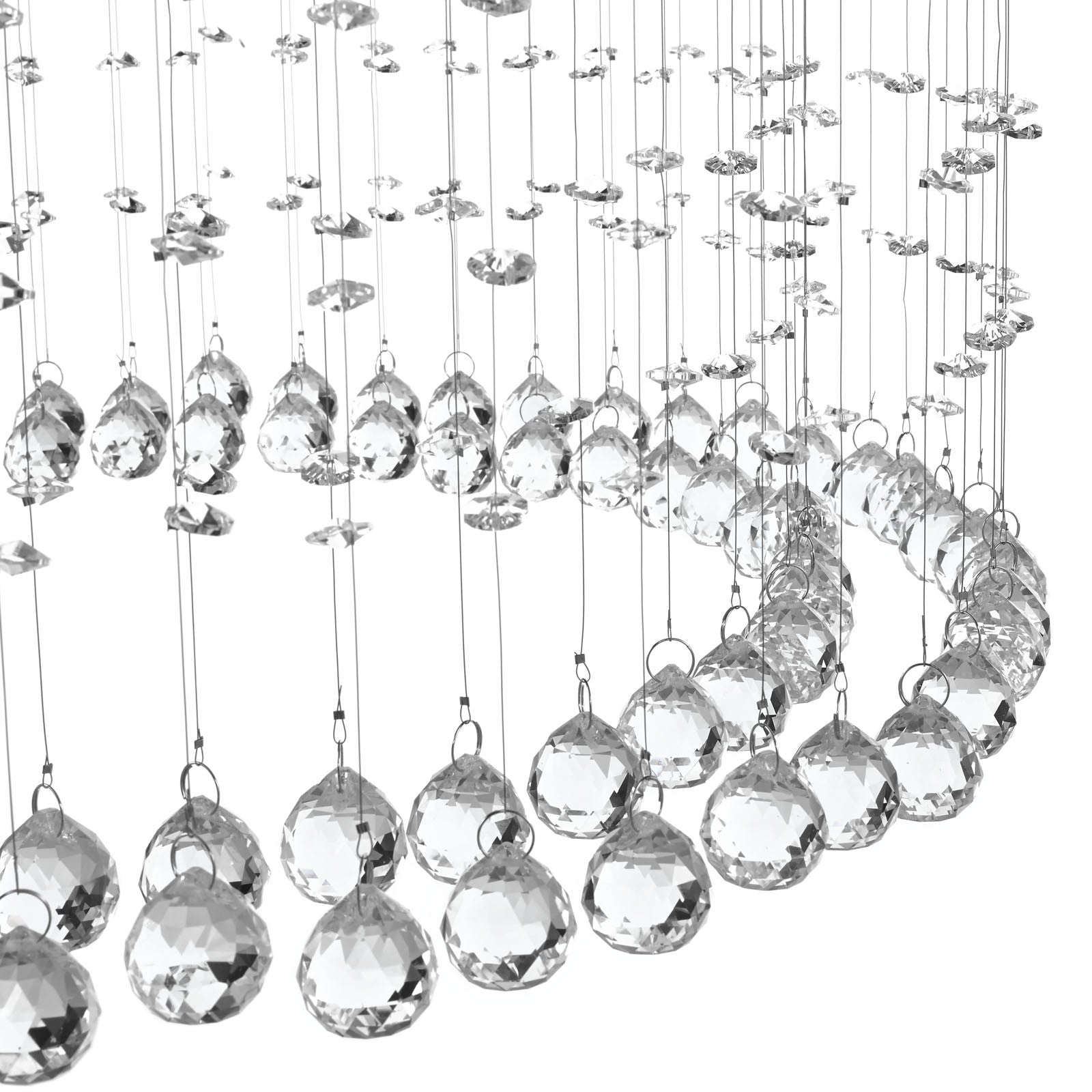 Gleam Chandelier White