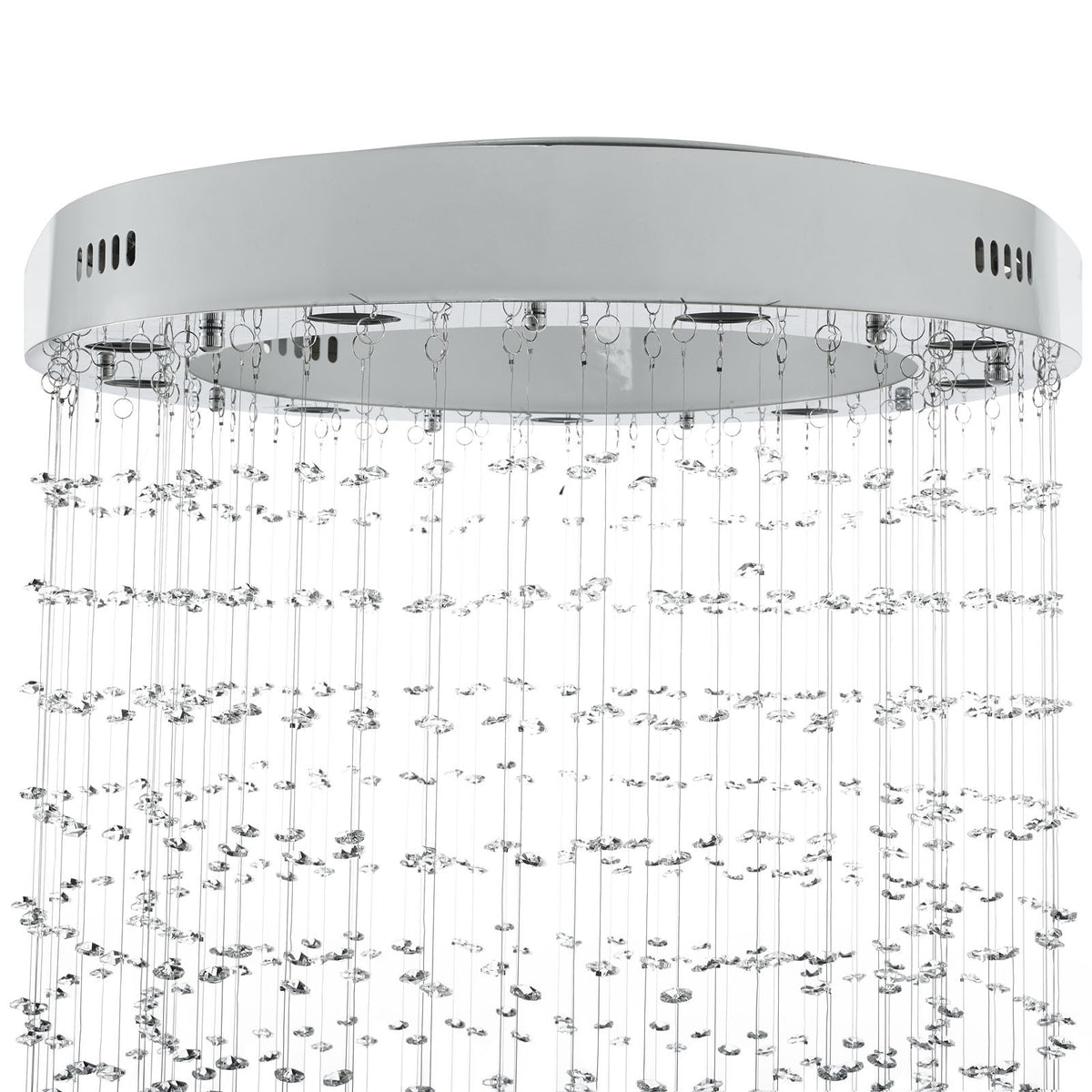 Gleam Chandelier White