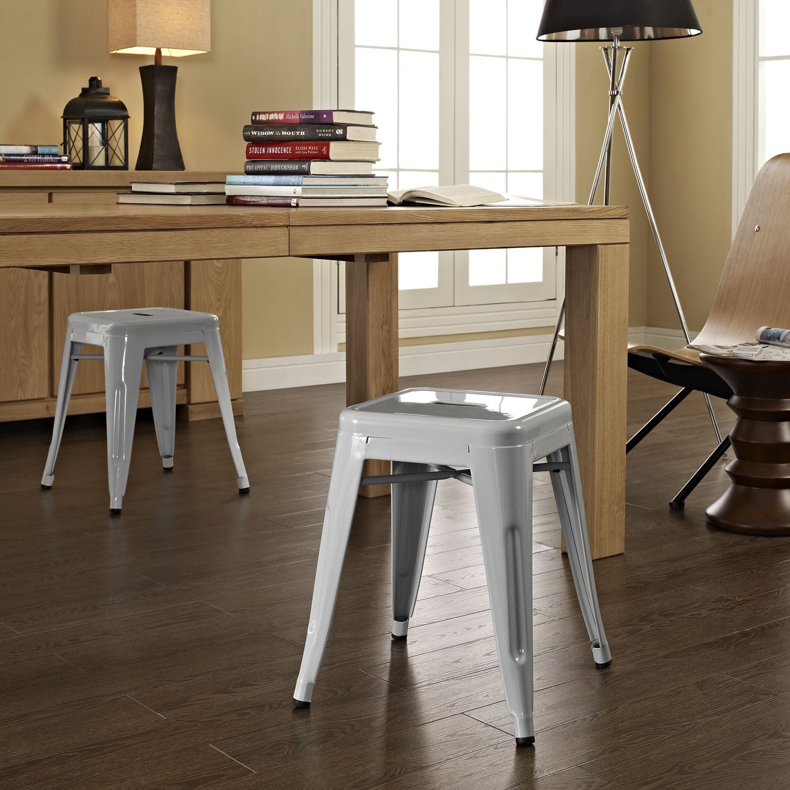 Gather Stool Gray