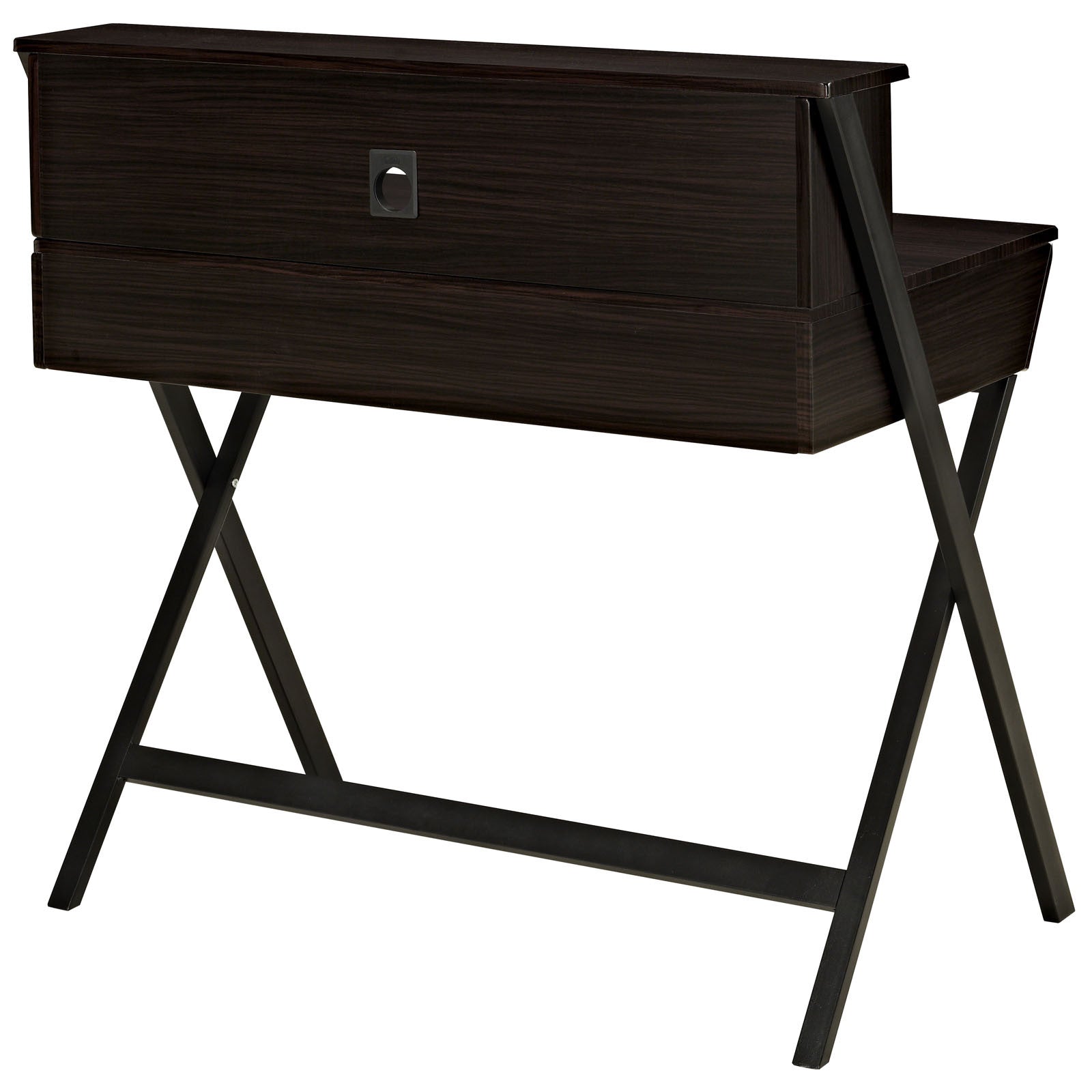 Troy Office Desk Dark Walnut