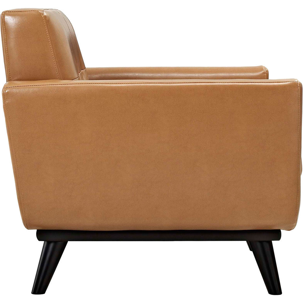 Emory Leather Armchair Tan